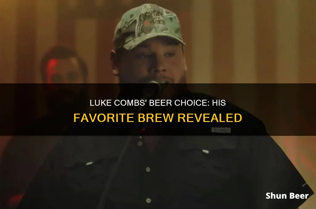 what beer does luke combs drink