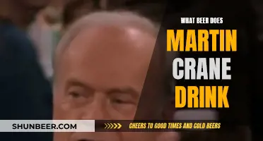 Martin Crane's Beer Choice: What's His Favorite Brew?