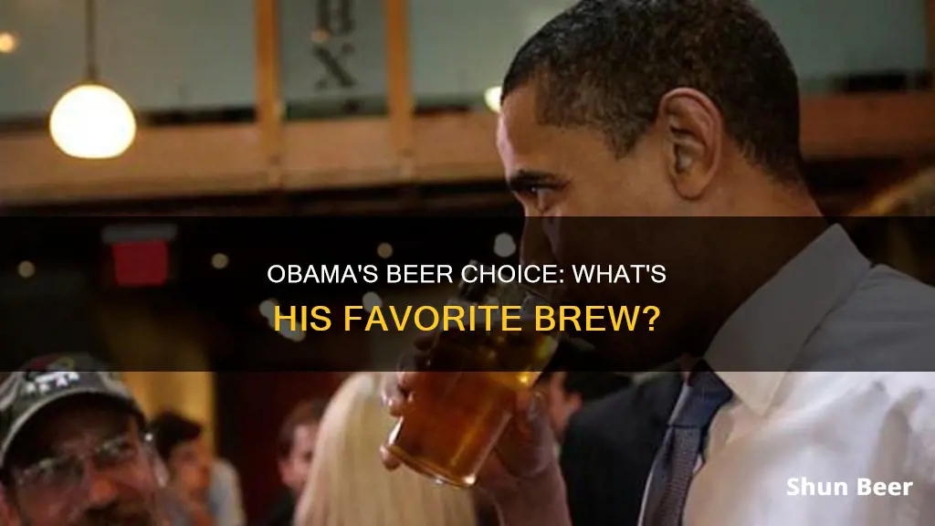 what beer does obama drink