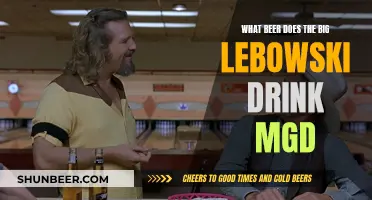 The Dude's Choice of Beer: MGD