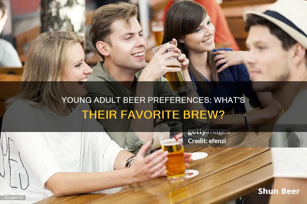 what beer does young adults drink