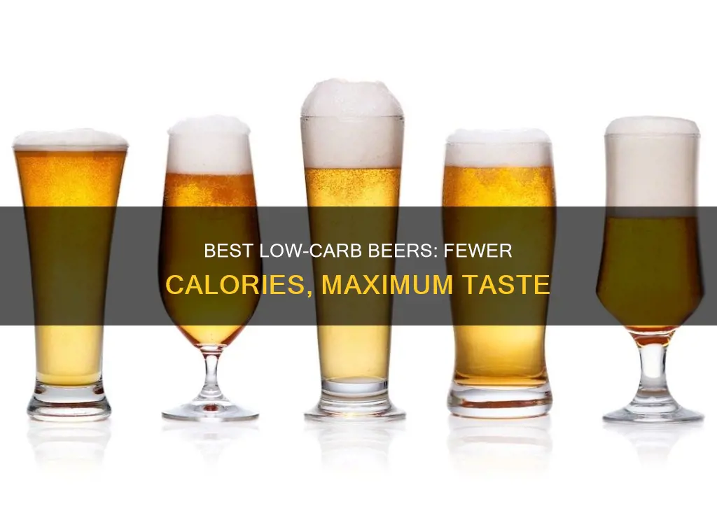 what beer has less carbs and calories