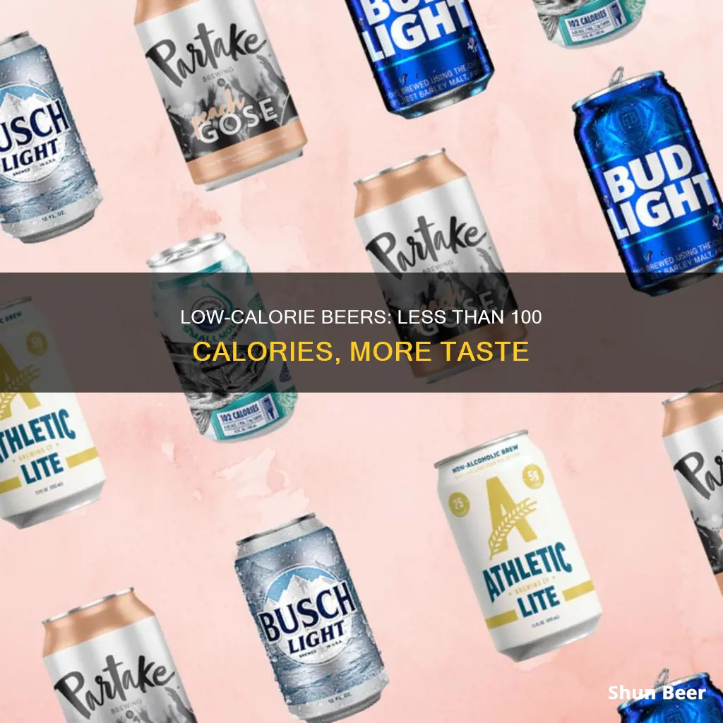 what beer has less than 100 calories