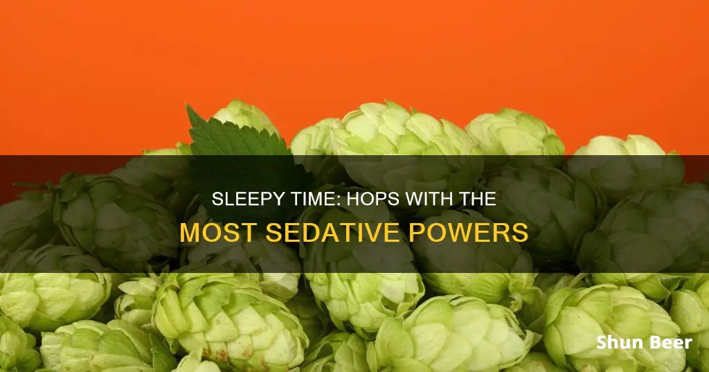 what beer hop has most sleep aid