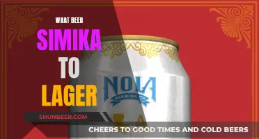 Exploring the Lager-Simika Beer Similarity: A Tasty Comparison