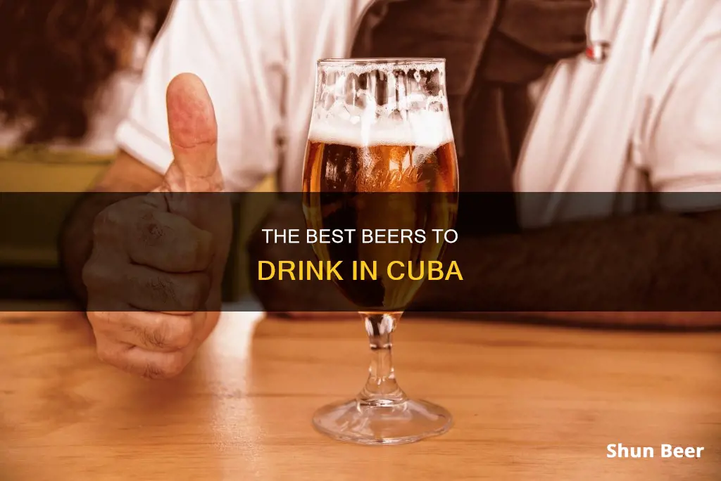 what beer to drink in cuba