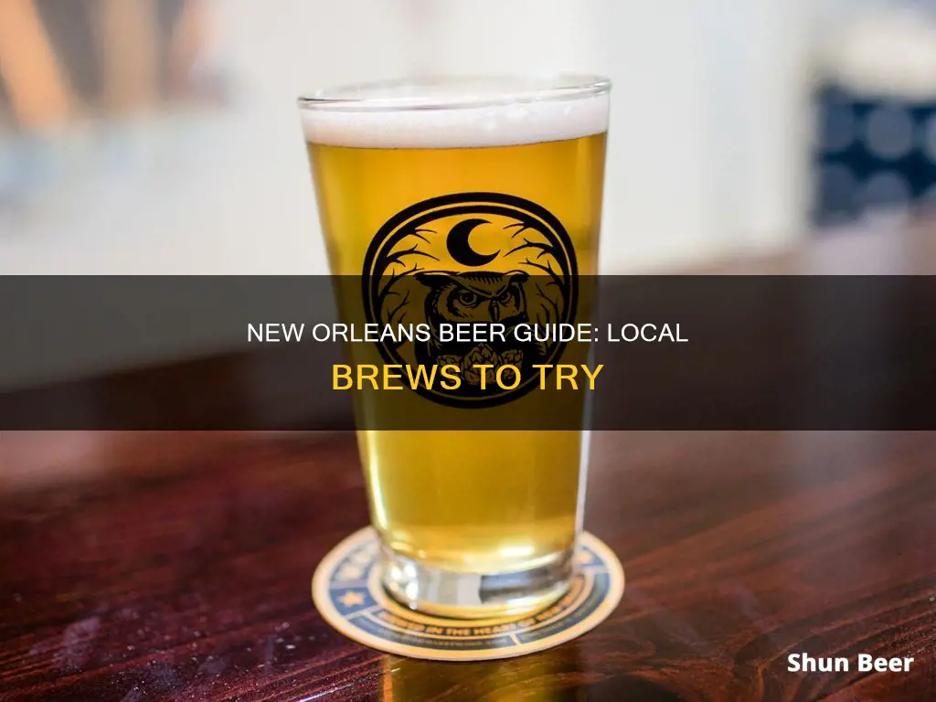 what beer to drink in new orleans