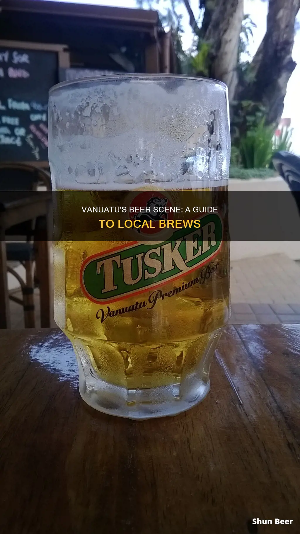 what beer to drink in vanuatu