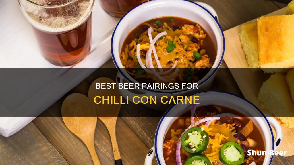 what beer to drink with chilli con carne