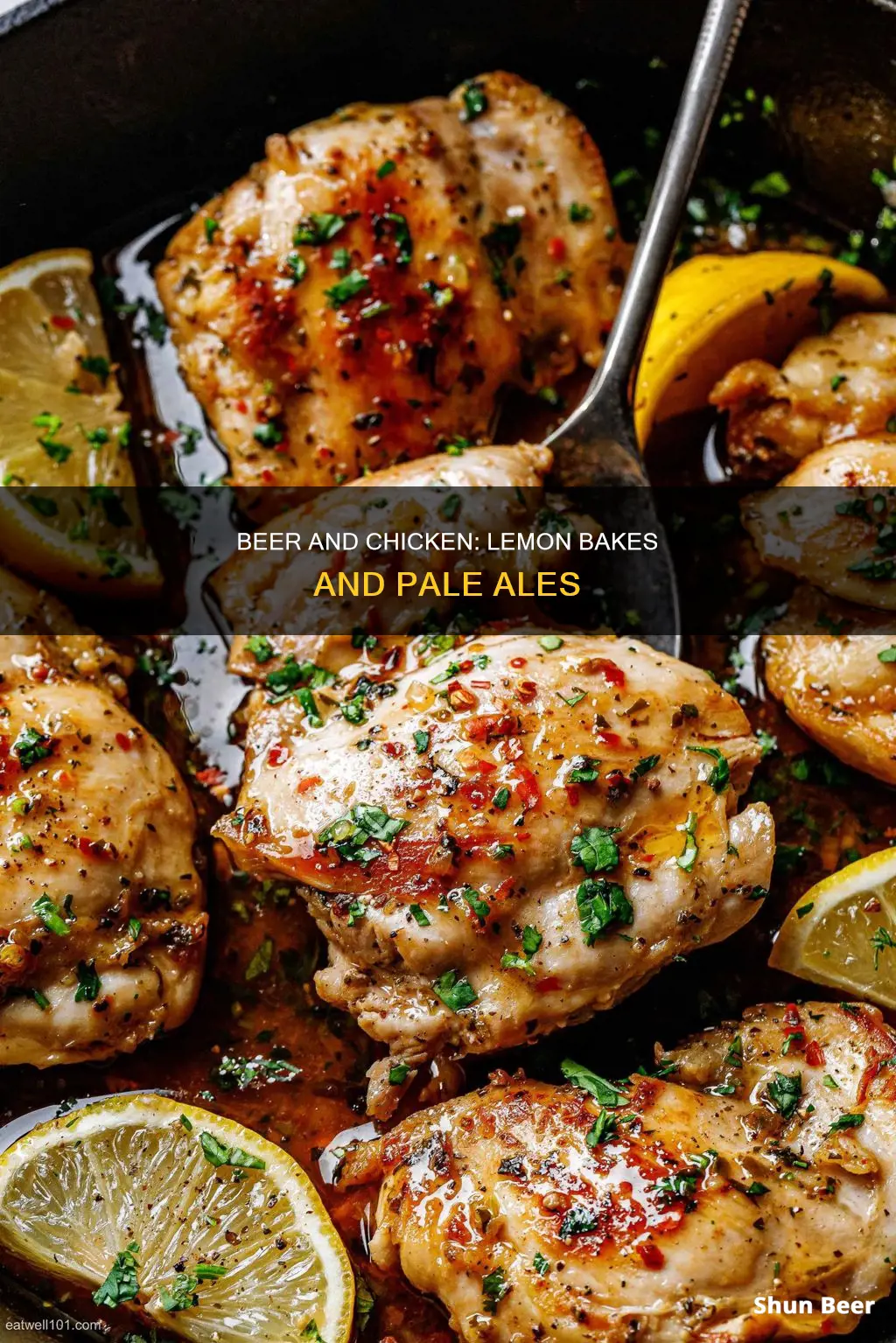 what beer to drink with lemon baked chicken