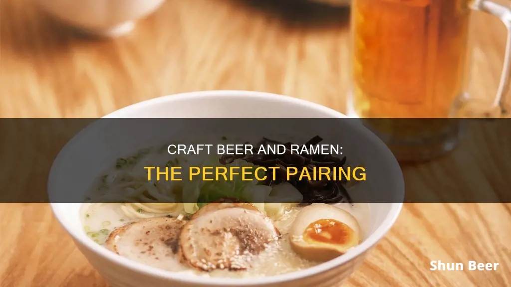 what beer to drink with ramen