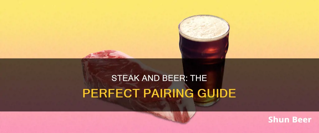 what beer to drink with steak