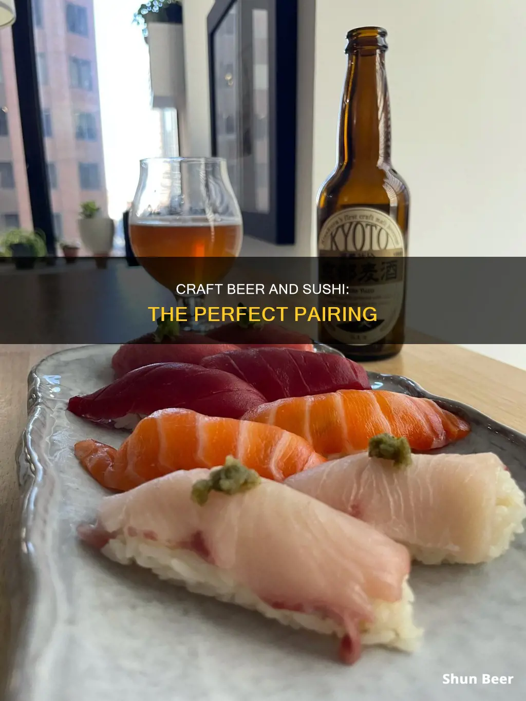 what beer to drink with sushi