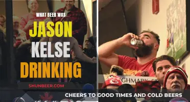 Jason Kelse's Beer Choice: What Was He Drinking?