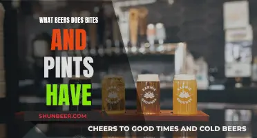 Explore the Beer Menu at Bites and Pints