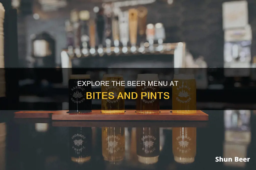 what beers does bites and pints have