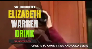 Beer Choice of Elizabeth Warren: Brand and Taste