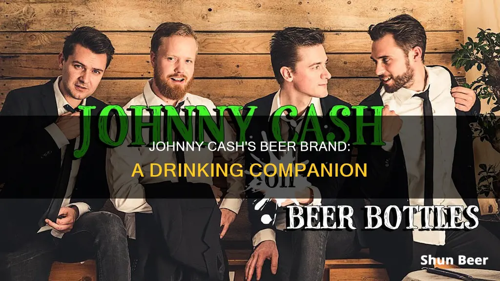 what brand of beer did johnny cash drink