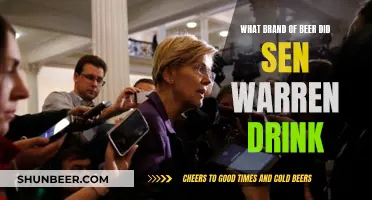 Beer Brand of Senator Warren's Choice