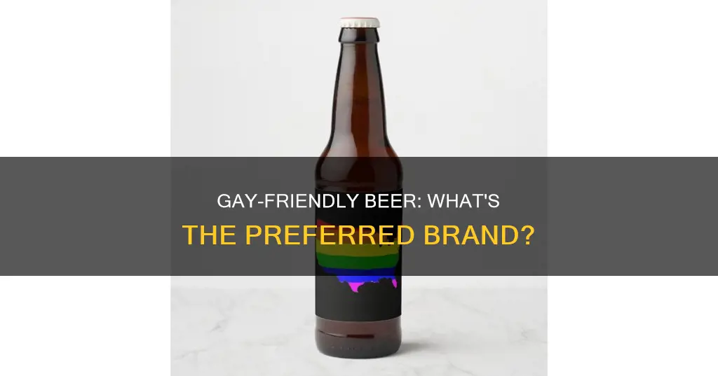 what brand of beer do gays drink