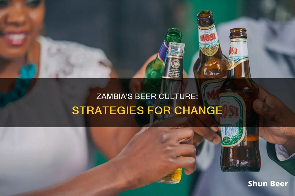 what can be done to reduce beer drinking in zambia