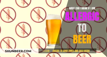 Beer Allergy: Exploring Refreshing Drink Alternatives