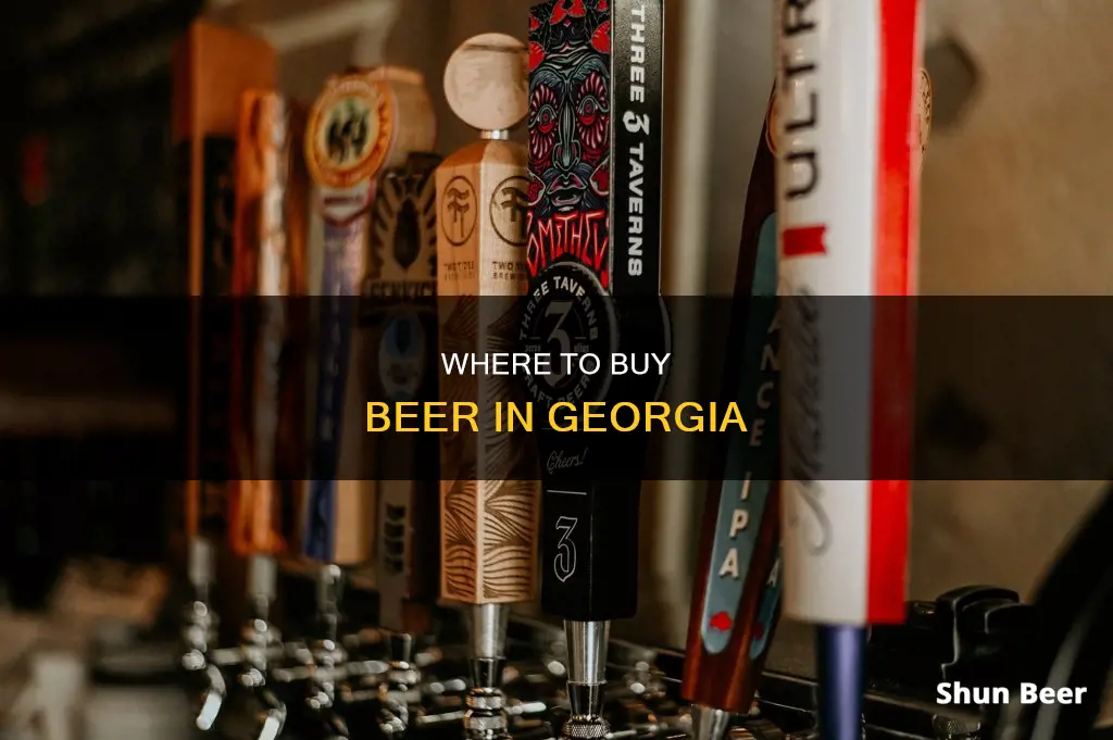 what can you buy beer in georgia