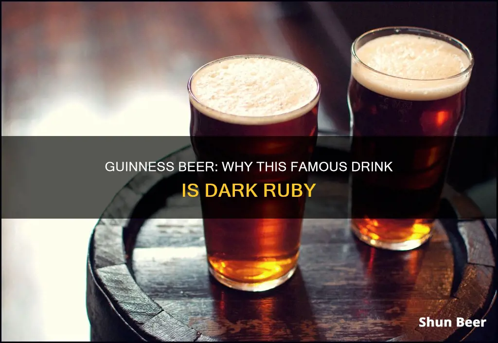 what color is guinness beer