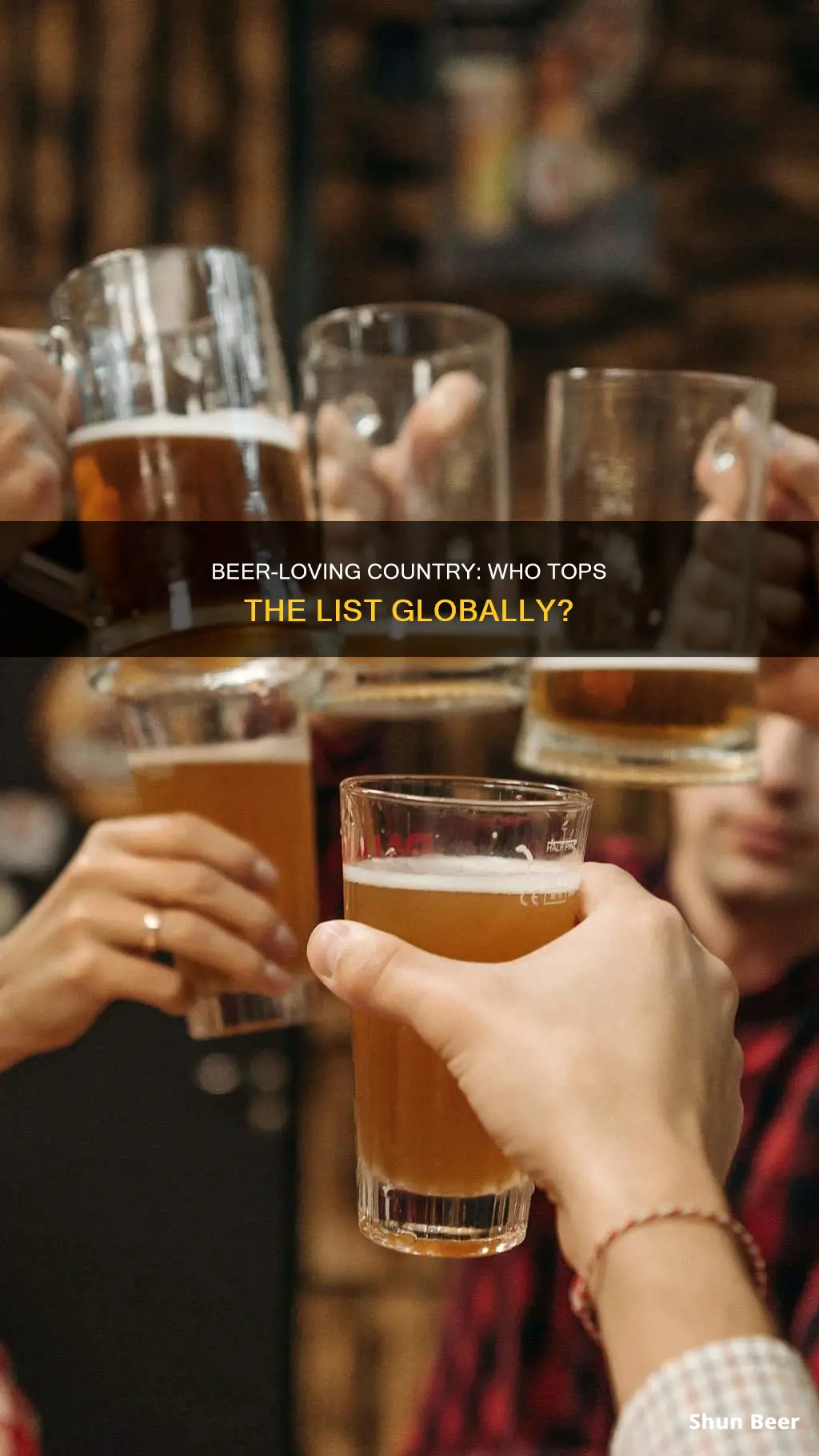 what country is number one in beer drinking