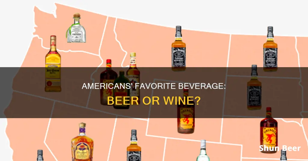 what do americans drink beer or wine