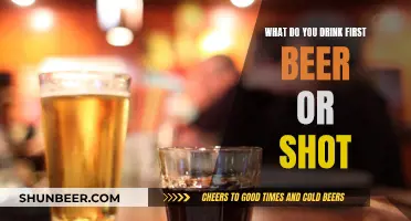 Beer or Shot: Which Comes First?