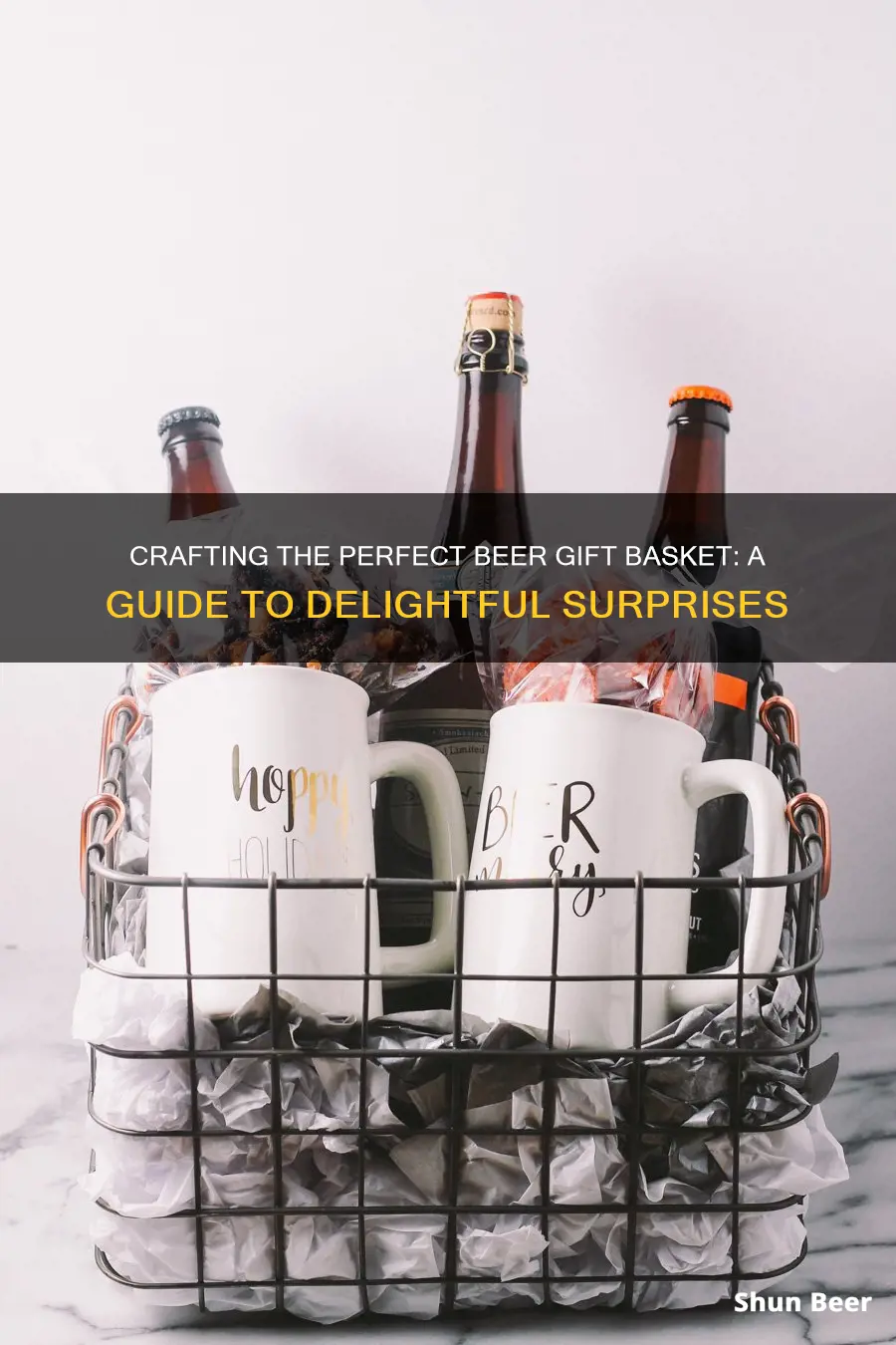 what do you put in a beer gift basket