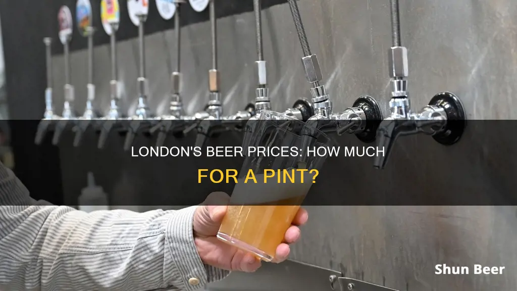 what does a pint of beer cost in london