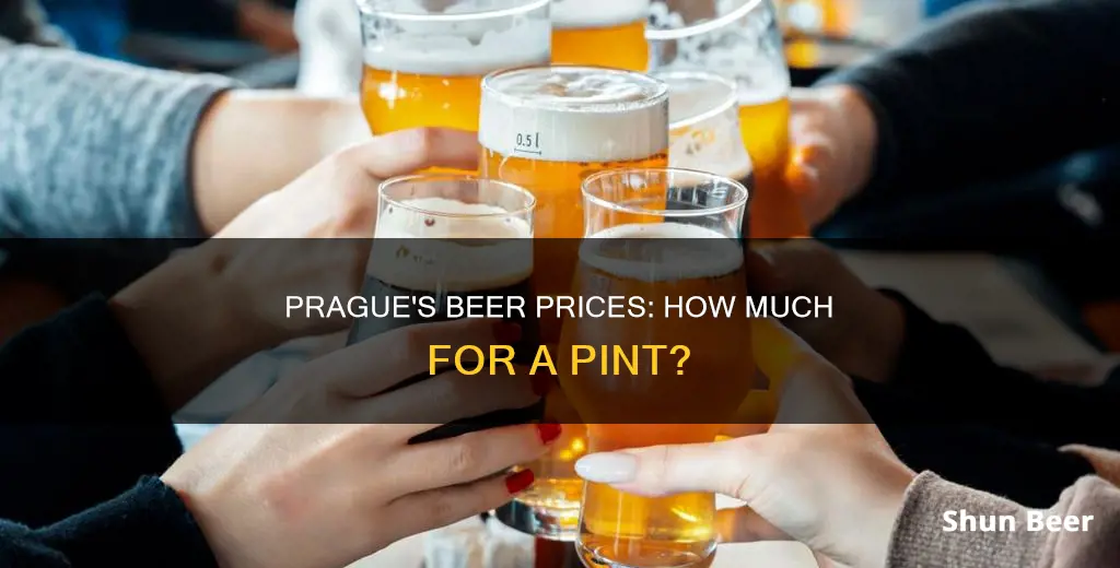 what does a pint of beer cost in prague