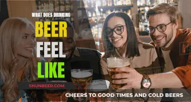 Beer Drinking Experience: How It Feels