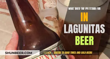 Lagunitas IPA: What Does the Acronym Mean?