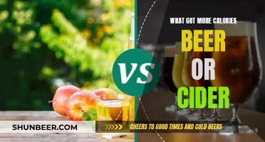 Beer vs Cider: Which Drink Packs More Calories?