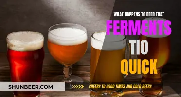 Over-Fermented Beer: The Good, the Bad, and the Ugly