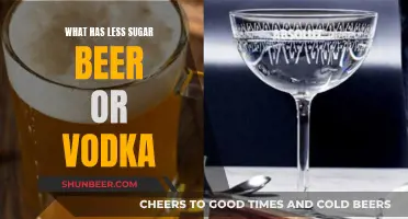 Beer vs Vodka: Which Booze Has Less Sugar?