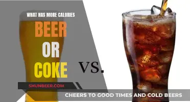 Beer vs Coke: Which Drink Packs More Calories?