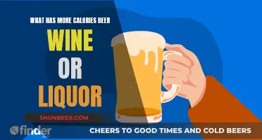 Calories in Alcohol: Beer, Wine, or Liquor?