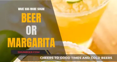 Beer vs. Margarita: Which Drink Contains More Sugar?