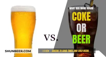 Coke vs Beer: Which Drink Contains More Sugar?