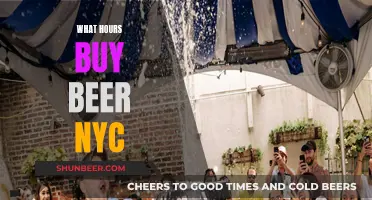 Best Hours to Buy Beer in NYC