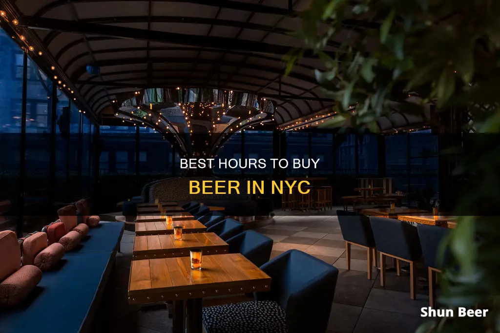 what hours buy beer nyc