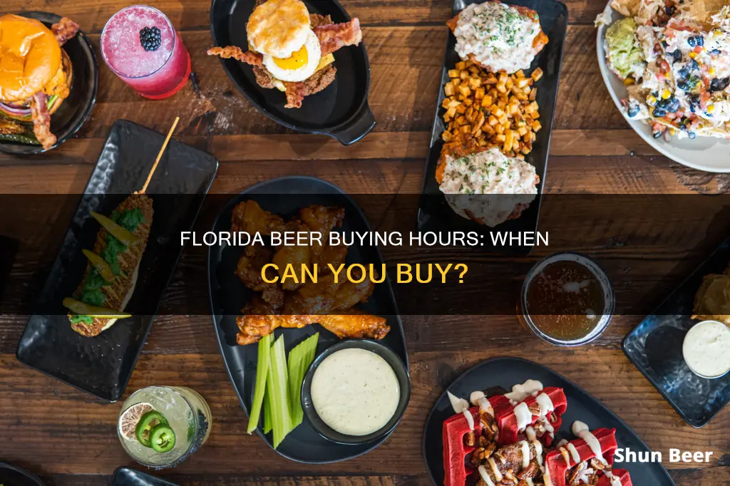 what hours can you buy beer in florida