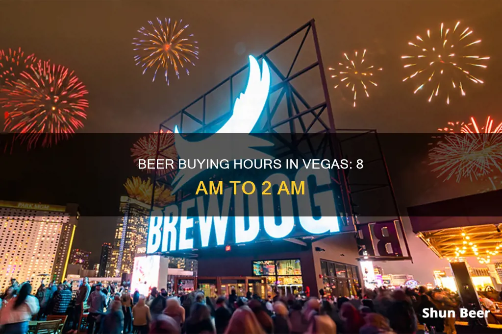 what hours can you buy beer in vegas