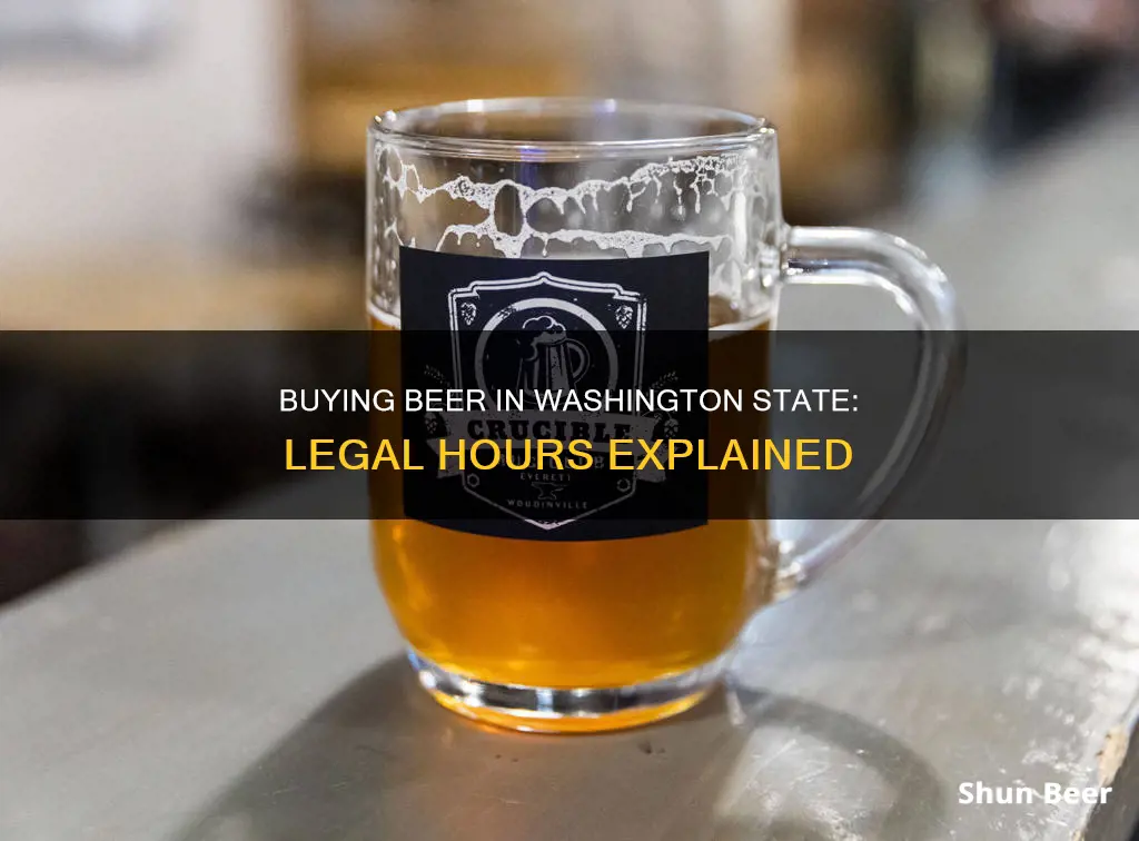 what hours can you buy beer in washington state