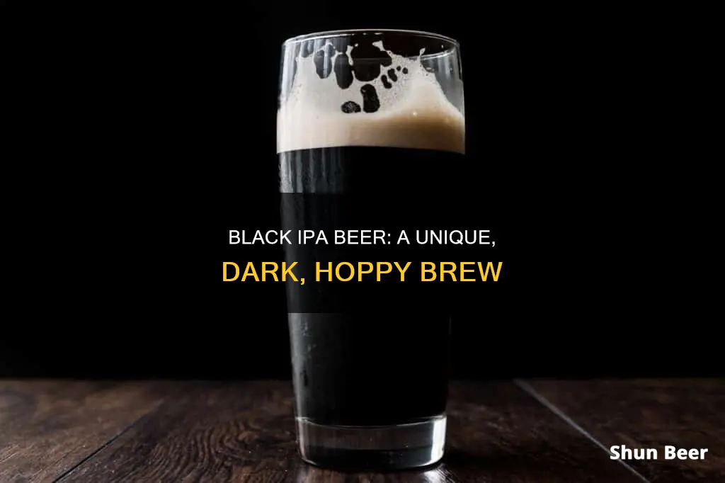 what is a black ipa beer