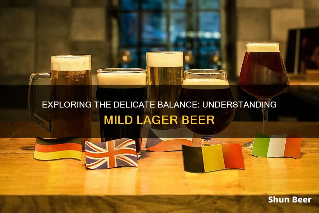 what is a mild lager beer